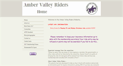 Desktop Screenshot of ambervalleyriders.co.uk